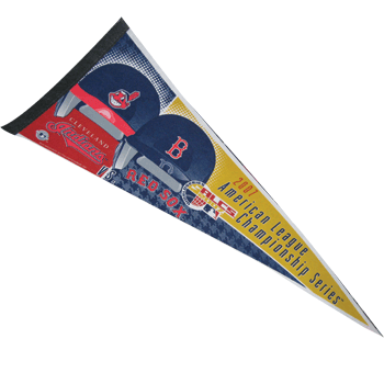 ALCS Dueling Caps Pennant 07PLAY049