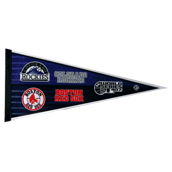 2007 World Series Dueling Pennant 07PLAY139