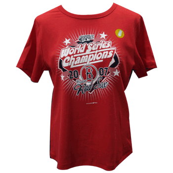 WSC Ladies Red Burst T-Shirt by 5th 07PLAY176