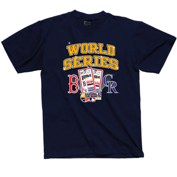 2007 WS Dueling Tickets T-Shirt by Gear 07PLAY206