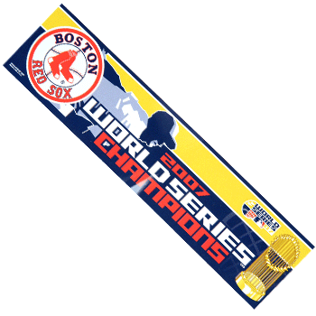 2007 World Series Champions Bumper Sticker 07PLAY276