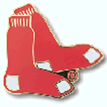 Red 2 Sox Logo Pin PIN0007