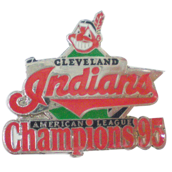 Indians '95 AL Champs Pin 8913