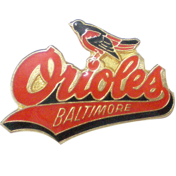 Orioles Bird Pin 8919
