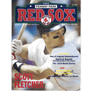 Red Sox Magazine 1993 9061