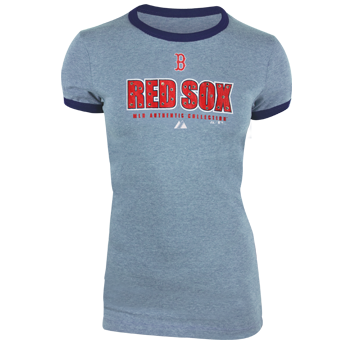 Young Ladies Navy Momentum Swarvoski Tee FP0105