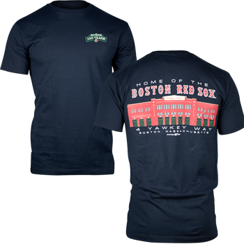 Fenway 100 2-Sided Picture T-Shirt - Navy FTA0010