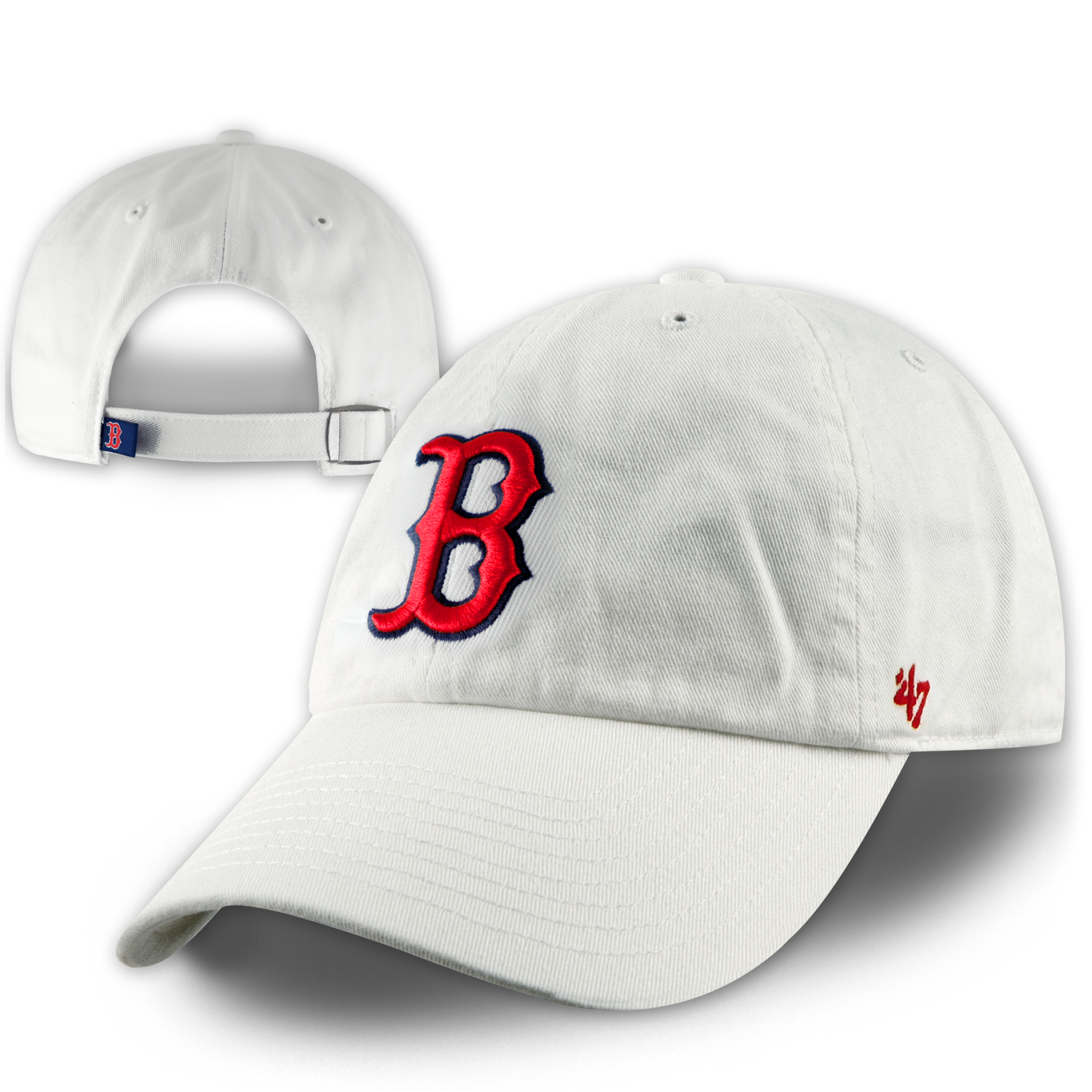 Clean-Up - White w/Red H0108