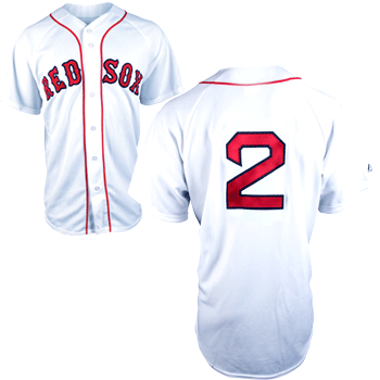 Red Sox Replica Home Jersey #2 JEA0001