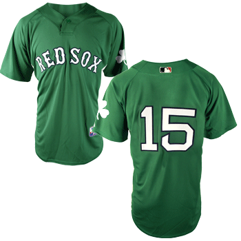 2010 St. Patrick's Day Jersey #15 JEA0195