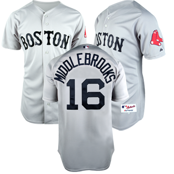 Authentic Road Jersey - Middlebrooks JEA0349