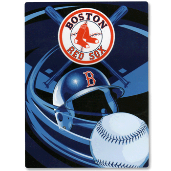 Red Sox 60 x 80 Fleece Helmet Blanket N0078
