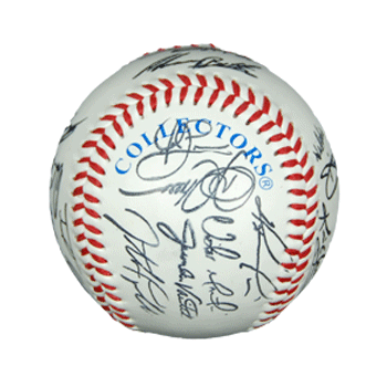 2010 Autographed Baseball N0344