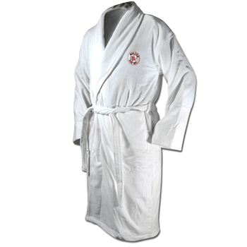 White Bathrobe N0418
