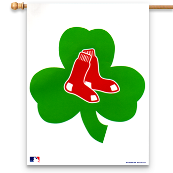 Red Sox Shamrock Flag N1317