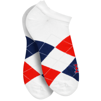 Argyle No Show Socks N1363