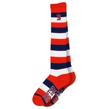 Red/Navy Rugby Socks N1365