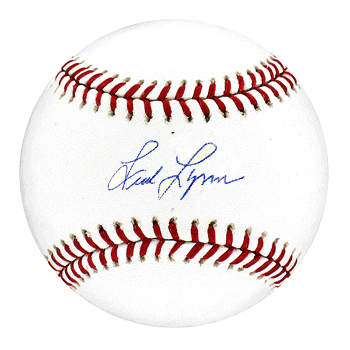 Lynn Autographed Baseball SSC0119