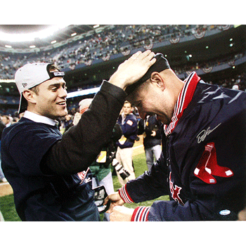 Terry Francona Autographed 2004 ALCS Celebration 16x20 Photograph SSC0128