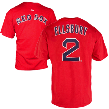 Ellsbury #2 Red Player T-Shirt TA0001