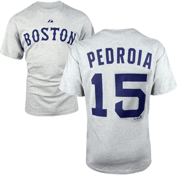 Pedroia Ash Player T-Shirt TA0552
