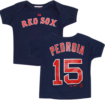 Newborn Navy Pedroia T-Shirt TY0183