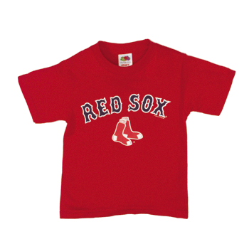 Kids Red Tackle T-Shirt TY0036
