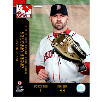 Jason Varitek Glossy Photo GLO0197
