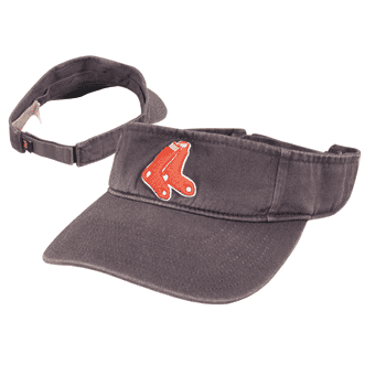 Navy 2 Sox Visor H0293