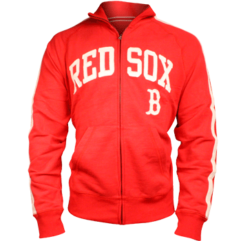 47Brand Red Scrimmage Track Jacket JA0110