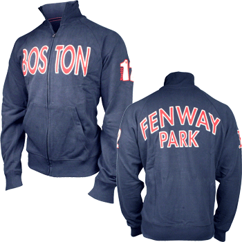 47Brand Navy Fenway Trainer Jacket JA0113