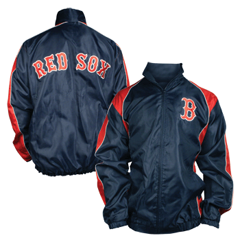 G-III Navy with Red Full Zip Windbreaker JA0164