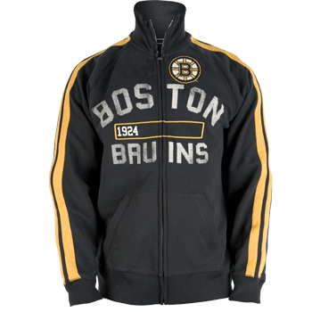 Bruins Black Scrimmage Track Jacket JAB0001