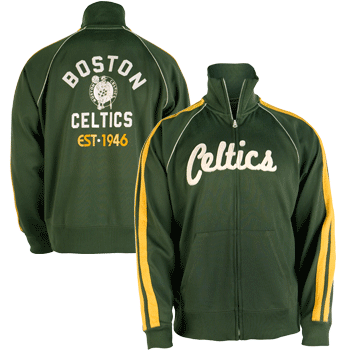 Celtics 47Brand Hunter Double Play Track Jacket JAC0001