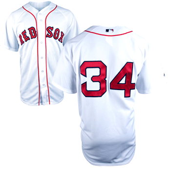 Authentic Home Jersey # 34 by Majestic JEA0120