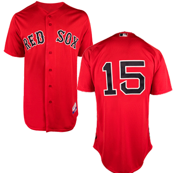 Authentic Alternate Red Jersey #15 JEA0281