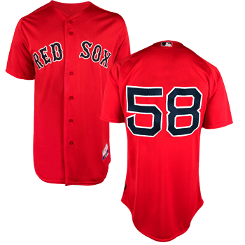 Authentic Home Alternate Jersey #58 JEA0378