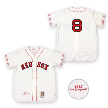 1967 Yastrzemski Home Button Down Throw Back JEA0401