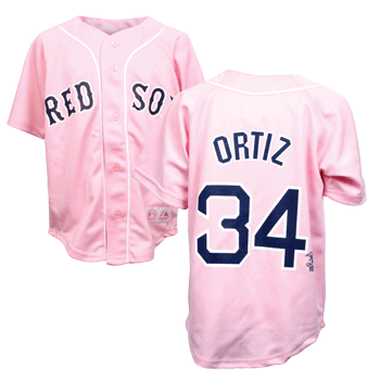 Kids Pink with Navy Ortiz Jersey JEY0044