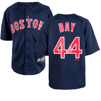 Kids Navy with Red Bay Jersey JEY0132