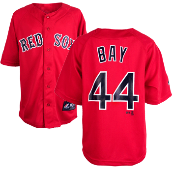 Kids Red with Navy Bay Jersey JEY0162