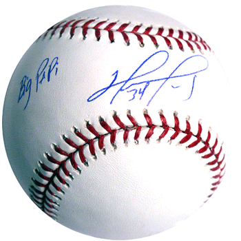 David Ortiz Autographed MLB Baseball "Big Papi" SSC0014