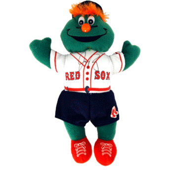Jerry Remy Autographed Wally Bean Bag MEM0084