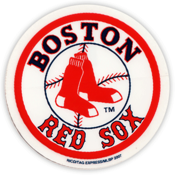 Window Stickers on Red Sox Window Decals For The Inside Or The Outside Of Your Window