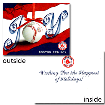 Red Sox Holiday Card Set H1052