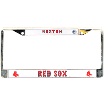 License Plate Holder Chrome N0293