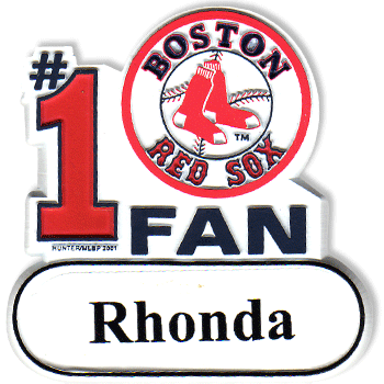 #1 Fan Personalized Magnet N0322