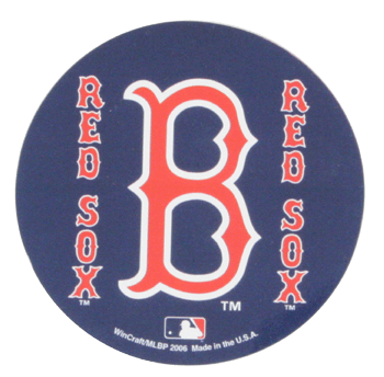 Blue B Round Decal N0588