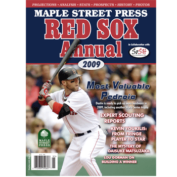 2009 Red Sox Annual Publication N1933