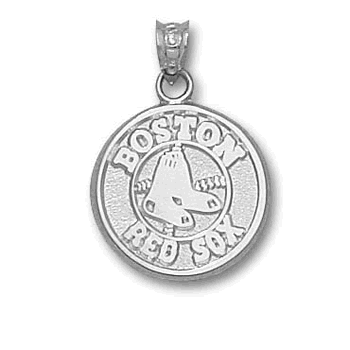 1/2" Silver Circle Logo Pendant RSO005-SS